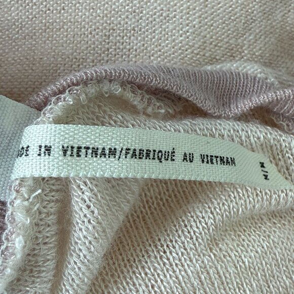 Free People Intimately Raw Hem Tunic Sz Medium Semi Sheer Soft Layering Pink - Picture 10 of 10